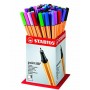 STABILO point 88 - fineliner 0,4 mm ESPOSITORE COL. ASS.60pz